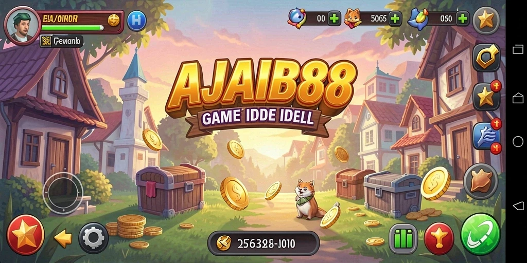 Tampilan gameplay AJAIB88 dengan mekanisme Idle yang menarik.