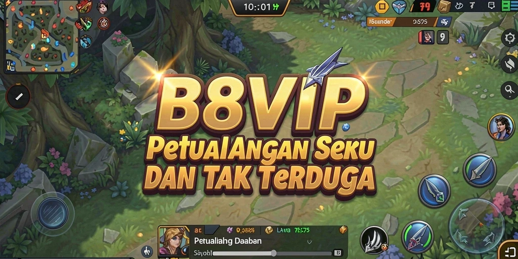 Tampilan gameplay seru dari petualangan B8VIP yang menegangkan.