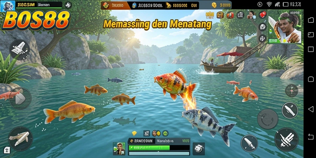 Tangkapan ikan yang mengesankan dalam gameplay BOS88.
