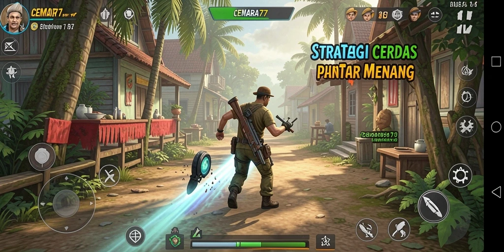 Tampilan gameplay CEMARA77 yang menarik dan mendebarkan.