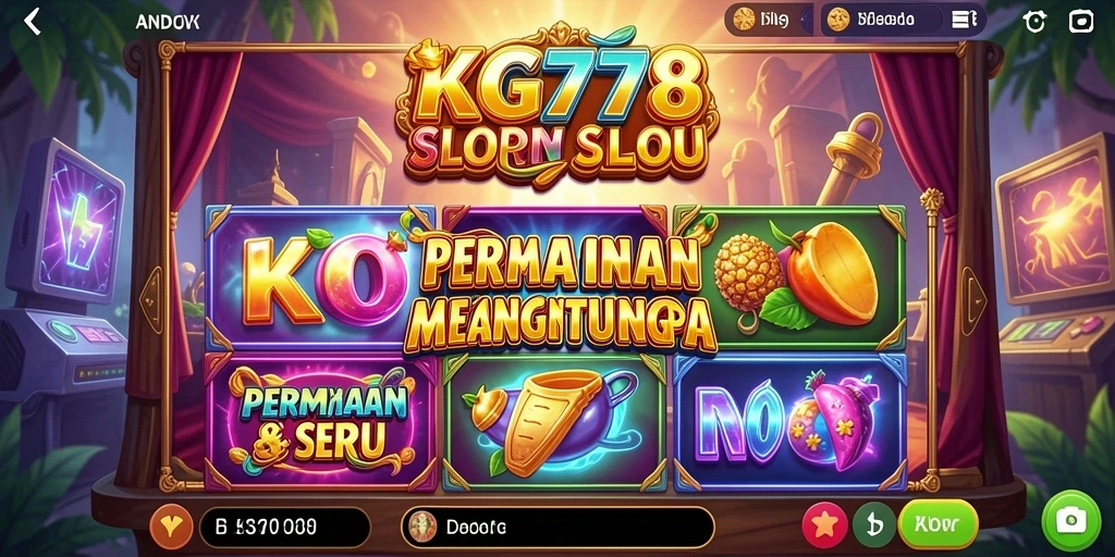 Tampilan gameplay Slot yang menarik dan interaktif.