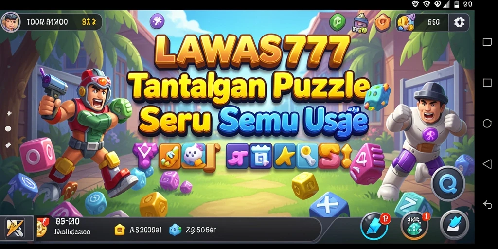 Screenshot utama dari LAWAS777 menampilkan gameplay seru dan menantang.