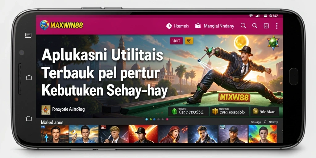 Tampilan antarmuka pengguna MAXWIN88 yang menarik dan fungsional.