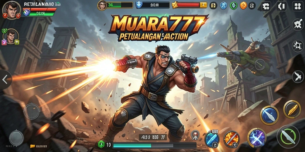 Tangkapan layar MUARA777 menampilkan aksi seru dalam pertempuran epik.