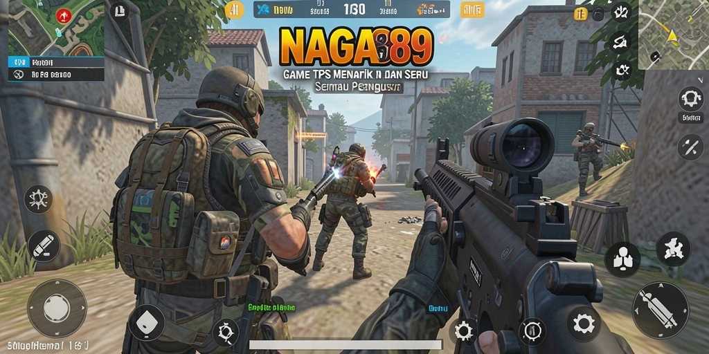 Gameplay NAGA889 yang memperlihatkan aksi tempur seru.