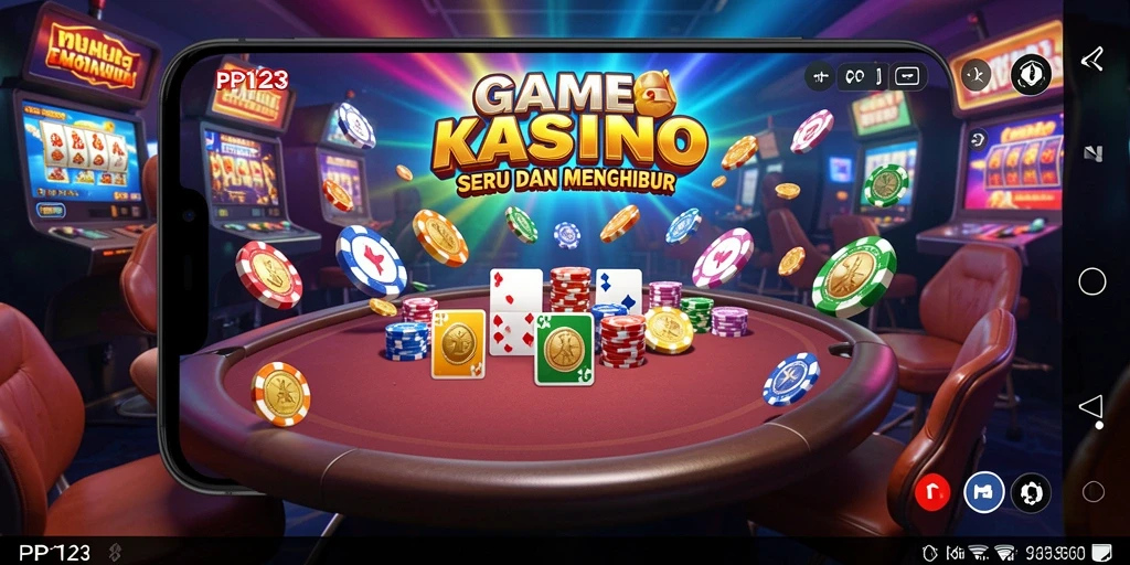 Tampilan menarik dari gameplay Kasino di PP123.