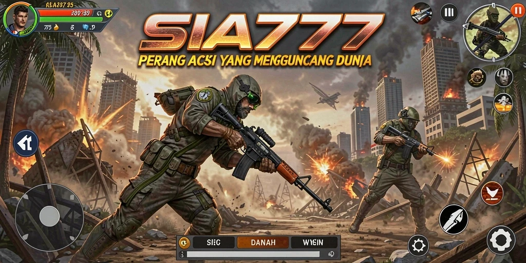 Tampilan menarik dari gameplay SIA777 yang penuh aksi.