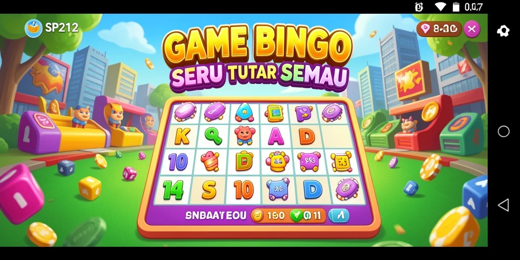 Screenshot gameplay SP212 menampilkan pengalaman seru bermain Bingo.